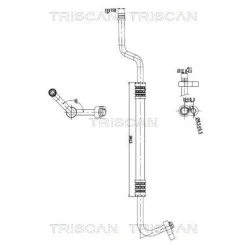 Przewód Klimatyzacji Mercedes-Benz - TRISCAN (901023024)