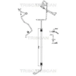 Przewód Klimatyzacji Opel, Nissan, Renault - TRISCAN (901010037)