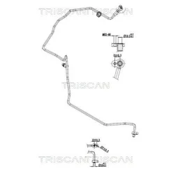 Przewód Klimatyzacji Dacia - TRISCAN (901025022)