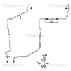 Przewód Klimatyzacji Renault - TRISCAN (901025051)
