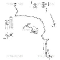 Przewód Klimatyzacji Vw, Audi, Seat, Skoda - TRISCAN (901029045)