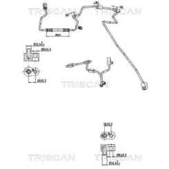 Przewód Klimatyzacji Vw - TRISCAN (901029083)