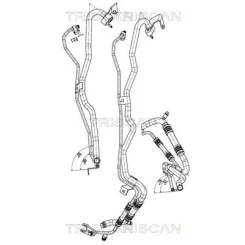 Przewód Klimatyzacji Vw, Mercedes-Benz - TRISCAN (901029119)