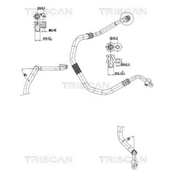 Przewód Klimatyzacji Audi - TRISCAN (901029102)