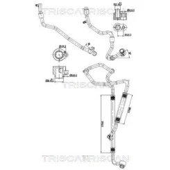 Przewód Klimatyzacji Vw - TRISCAN (901029142)
