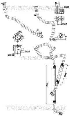 Przewód Klimatyzacji Vw - TRISCAN (901029142)