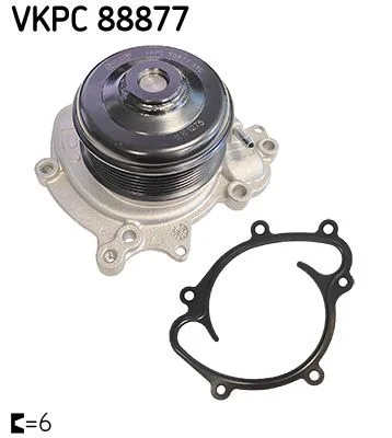 Vízszivattyú, Motorhűtés - SKF (VKPC88877)