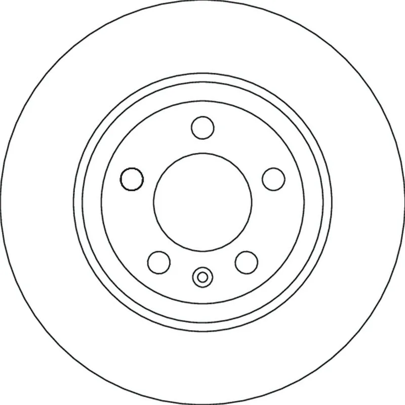 Tarcza Ham. Audi T. A1 2,0 Tfsi 18- - TRW (DF4624)