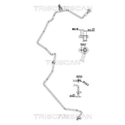 Przewód Klimatyzacji Dacia - TRISCAN (901025016)