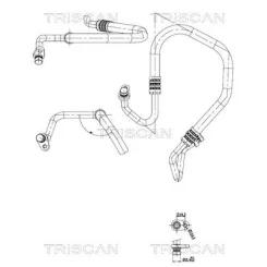 Przewód Klimatyzacji Dacia - TRISCAN (901025025)