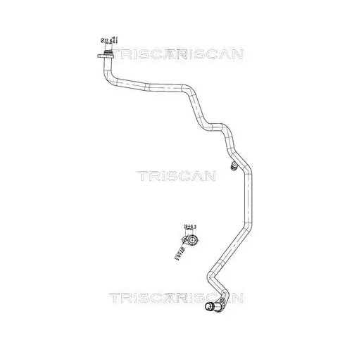 Przewód Klimatyzacji Renault - TRISCAN (901025050)