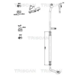 Przewód Klimatyzacji Vw, Seat - TRISCAN (901029129)