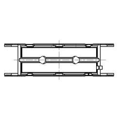 Panewki Gł. Ford 2.0Tdci/2.2Tdci 0.5 Kpl. - MAHLE (014HS21891050)