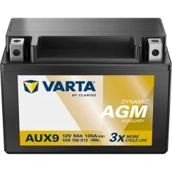 Akumulator 12V 9Ah/130A  151X87X106 Dynamic Aux - VARTA (509106013K262)