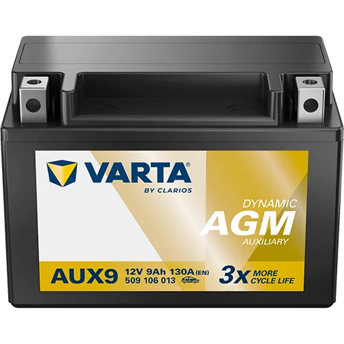 Akumulator 12V 9Ah/130A  151X87X106 Dynamic Aux - VARTA (509106013K262)
