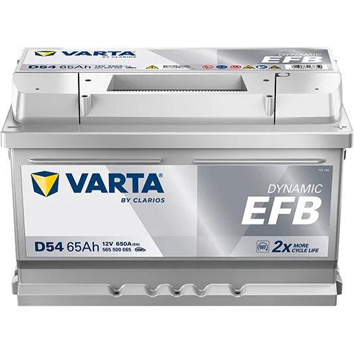 Akumulator 12V 65Ah/650A L-  278X175X175 Dynamic Efb - VARTA (565500065K262)