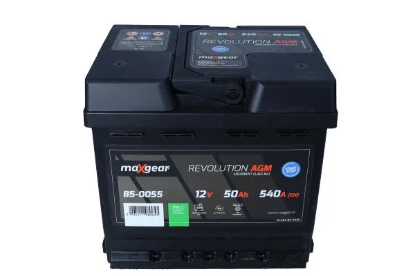 Akumulator 12V 50Ah/540A L-  207X175X190 Agm - MAXGEAR (85-0055)