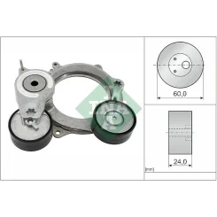 Szíjfeszítő, Hosszbordás Szíj - Schaeffler INA (534071810)