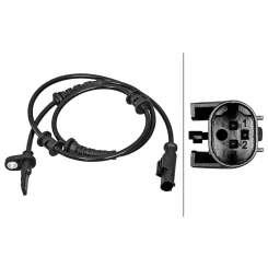 Czujnik Abs Citroen T. Jumper 06- Le/Pr - HELLA (6PU358217-261)