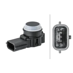 Czujnik Parkowania Renault Clio 12- - HELLA (6PX358141-761)
