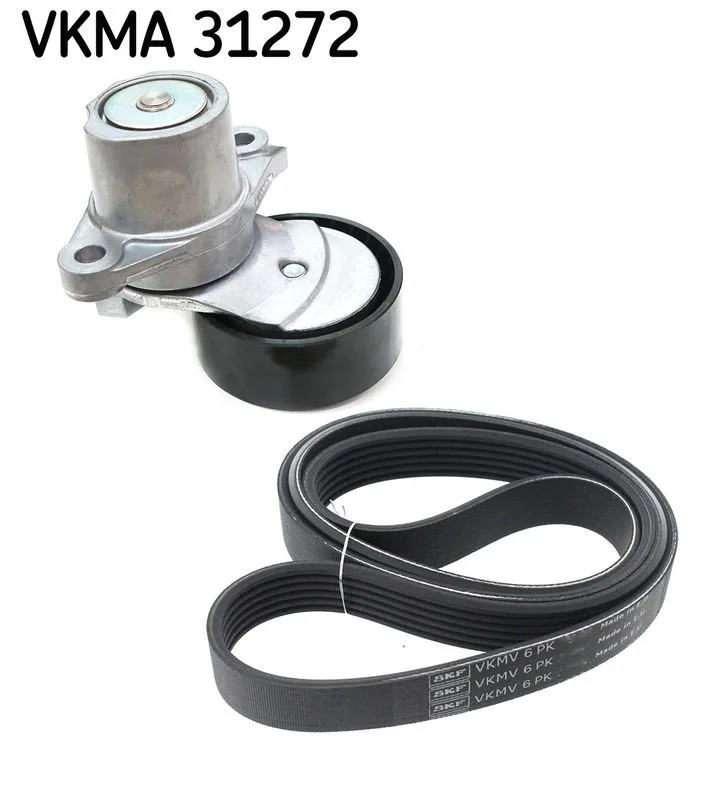 Zestaw Paska Wielorowk. Vw 1,0-1,6 - SKF (VKMA31272)