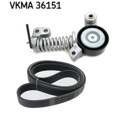 Zestaw Paska Wielorowk. Volvo 2,0D - SKF (VKMA36151)