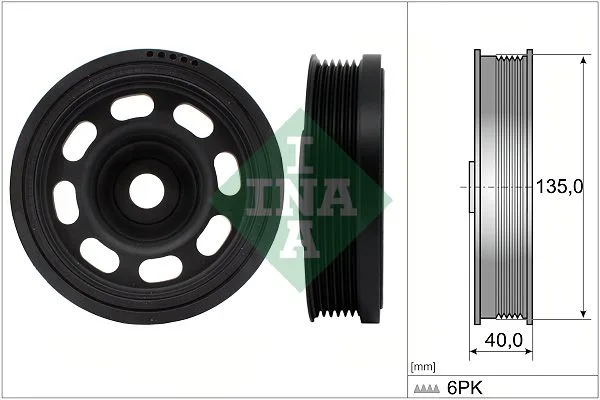 Koło Pasowe Wału Korbowego Vw 1,5Tsi - Schaeffler INA (544018410)