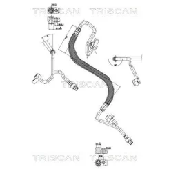 Przewód Klimatyzacji Ford Transit 13- - TRISCAN (901016060)