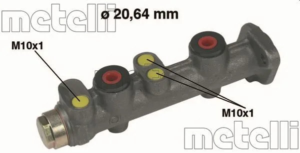 Pompa Ham. Fiat Uno/Regata - METELLI (05-0066MET)