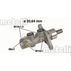 Pompa Ham. Hyundai Atos 1,0 98-14 - METELLI (05-0346MET)