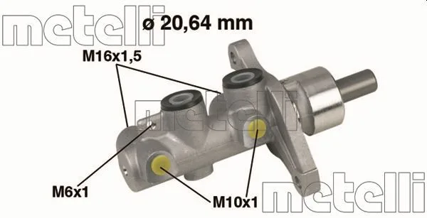 Pompa Ham. Hyundai Atos 1,0 98-14 - METELLI (05-0346MET)