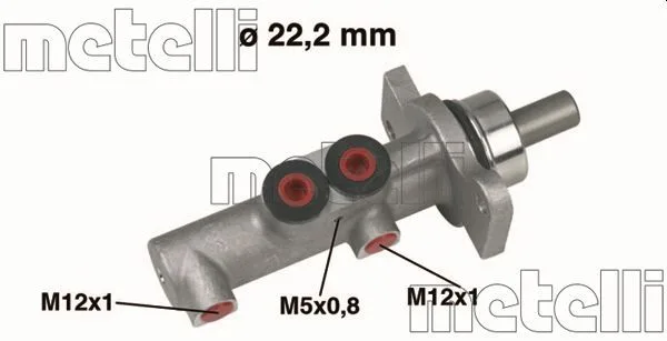 Pompa Ham. Citroen C2/C3 1,1-1,6 02- - METELLI (05-0423MET)