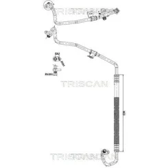 Przewód Klimatyzacji Citroen Berlingo 1.2 18- - TRISCAN (901028001)