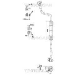 Przewód Klimatyzacji Mini Cooper D 06-16 - TRISCAN (901011005)
