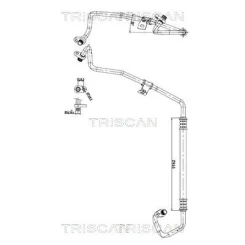 Przewód Klimatyzacji Citroen Berlingo 18- - TRISCAN (901028081)