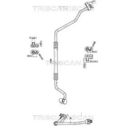 Przewód Klimatyzacji Vw Up 11-23 - TRISCAN (901029005)