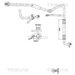 Przewód Klimatyzacji Citroen C5 Iii 08-17 - TRISCAN (901028069)