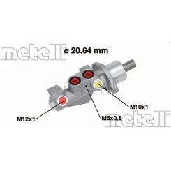 Pompa Ham. Renault. Twingo 1,2/1,5Dci 07- - METELLI (05-0750MET)
