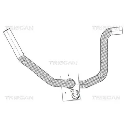 Przewód Wspomagania Bmw E39/46 95- - TRISCAN (851611006)