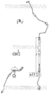 Przewód Wspomagania Kia Rio Ii 05-11 - TRISCAN (851618001)