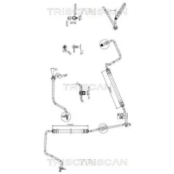 Przewód Wspomagania Peugeot 206 98-07 - TRISCAN (851628012)