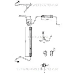 Przewód Wspomagania Vw Polo 1,4-1,6 94-05 - TRISCAN (851629020)