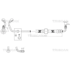 Przewód Wspomagania Db W210 E240-320 - TRISCAN (851623008)