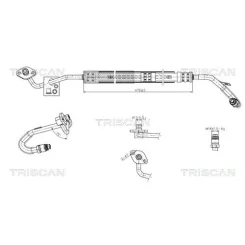 Przewód Wspomagania Vw Touareg 3,0Tdi 10-18 - TRISCAN (851629061)