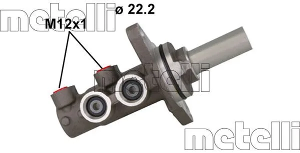 Pompa Ham. Mazda 6 2,0-2,5 13- - METELLI (05-1164MET)