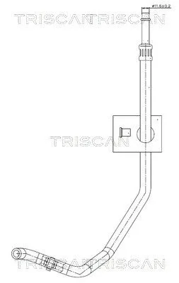 Przewód Wspomagania Bmw 5 (E39) 96-03 - TRISCAN (851611039)