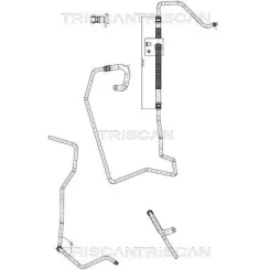 Przewód Wspomagania Peugeot 206 02-13 - TRISCAN (851628003)