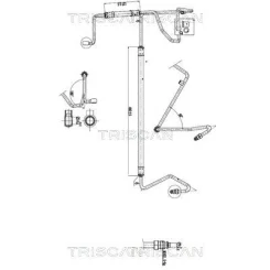 Przewód Wspomagania Vw Lupo 99-06/Polo 95-02 - TRISCAN (851629052)