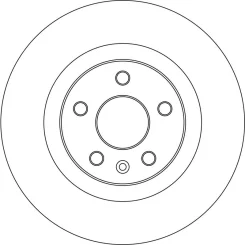 Tarcza Ham. Volvo P. Xc40 1,5-2,0 17- - TRW (DF6776S)
