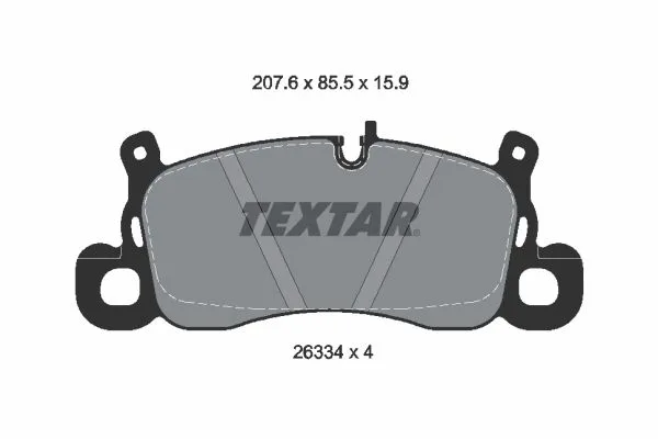 Klocki Ham. Audi P. Q6 E-Tron 24- - TEXTAR (2633401)